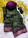 Tew Soft Dola Silk With Kalamkari Design Sarees Wholesalers In Delhi